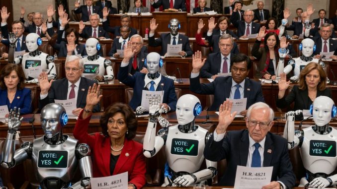 AI voting in congress