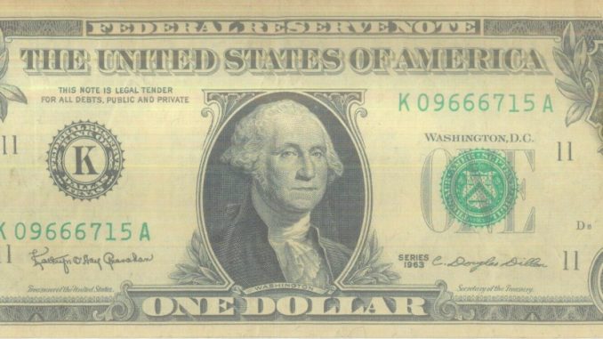 Kennedy Dollar Bill